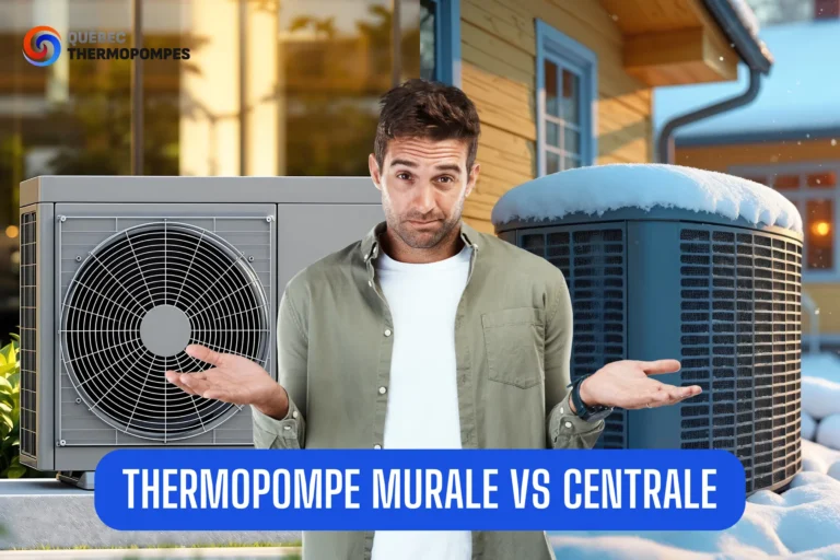 thermopompe murale vs centrale laquelle choisir