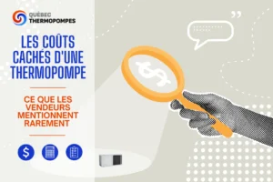 couts caches thermopompe quebec